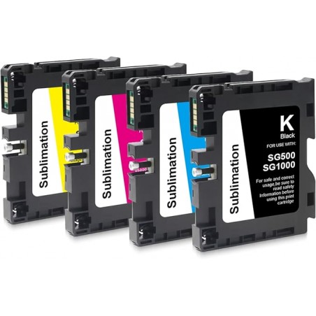 Pack Tinteiros Sublijet Sawgrass Virtuoso SG500 / SG1000 - Compativel